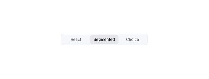 react-segmented-choice examples preview